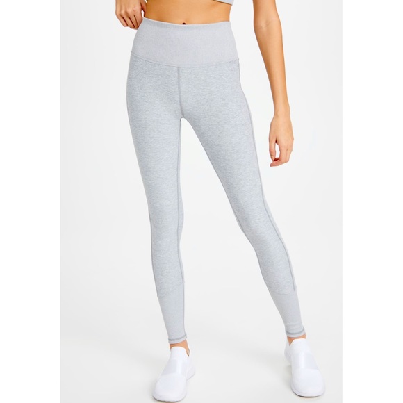 ALO Yoga Pants - Alo Yoga High Waist AloSoft Lounge Legging- Light Heather Grey